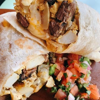 Steak Lunch Burrito