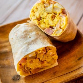 Ham Breakfast Burrito